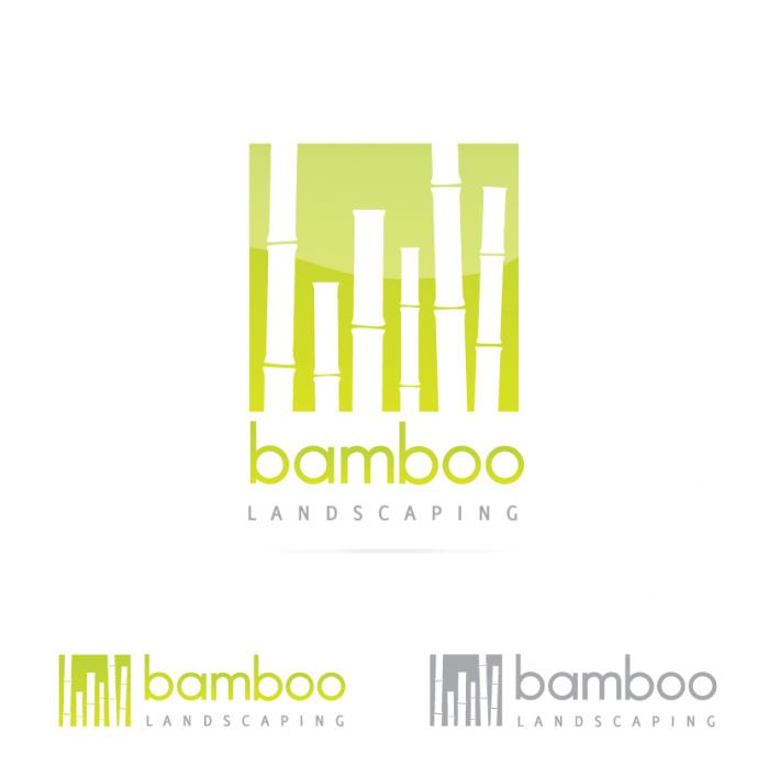 Bamboo Landscaping Logo